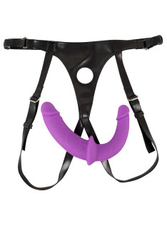 Double Strap-On Rosa 4