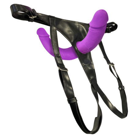 Double Strap-On Rosa