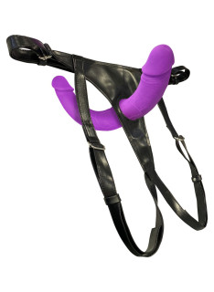 Double Strap-On Rosa