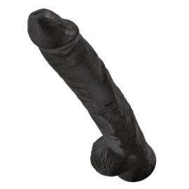 14" Cock with Balls Black 2
