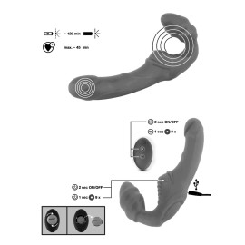 Remote Vibrating Strapless Strap-on 4