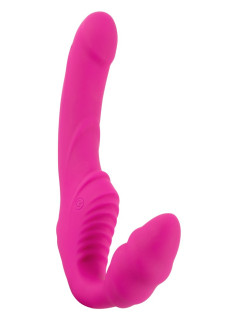 Remote Vibrating Strapless Strap-on