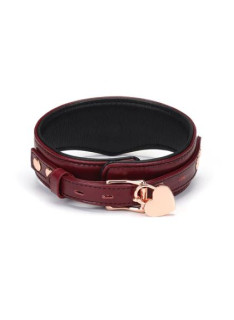 Luxury Collar Leash Red 2