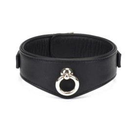 Luxury Collar Leash Black 2