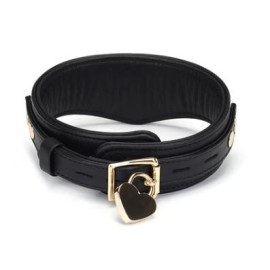 Luxury Collar Leash Black 3