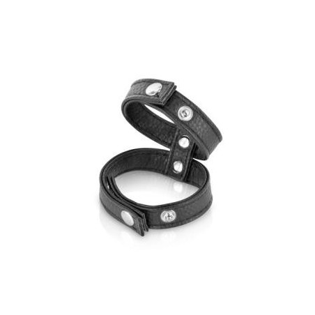 Doppio Anello Fallico Con Bottoni