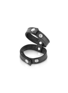 Doppio Anello Fallico Con Bottoni