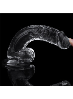 Dildo Clear 19cm 3