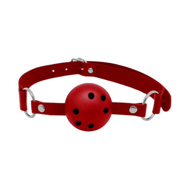 Ball Gag Rossa Bucata