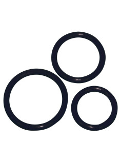 Set Anelli Fallici Neri
