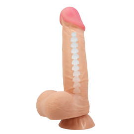 Dildo Con Pelle Mobile 21,8cm 3