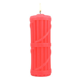 Red Hot Wax Candle
