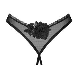 Thong Crotchless Con Fiore 2