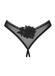 Thong Crotchless Con Fiore 2