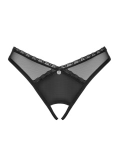 Thong Crotchless Con Fiore