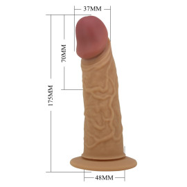 Strap-on Vibrante 17,5cm 2