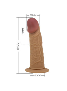 Strap-on Vibrante 17,5cm 2