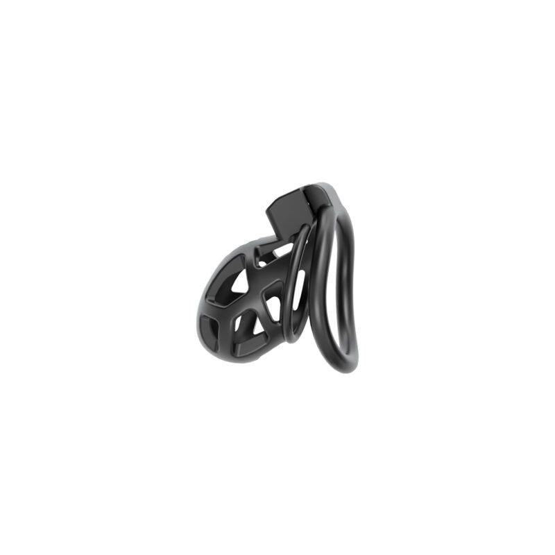Black Chastity Cage 7cm