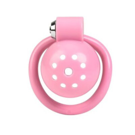 Micro Pink Chastity Cage