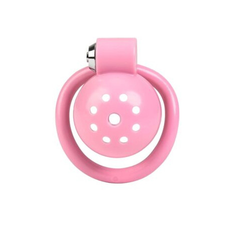 Micro Pink Chastity Cage