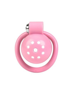 Micro Pink Chastity Cage