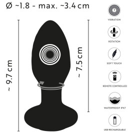 Plug Anale Rotante S 4