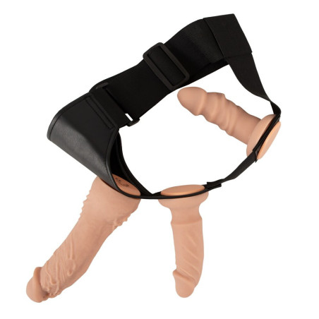 Strap-On con 3 protesi