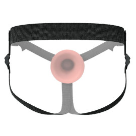 5" Hollow Silicone Strap-on 3