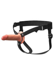 5" Hollow Silicone Strap-on
