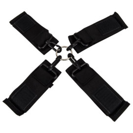 Hogtie Nero Con Manette e Cavigliere 2