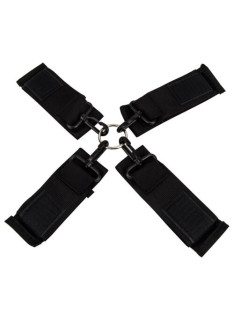 Hogtie Nero Con Manette e Cavigliere 2