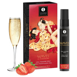 Shunga Oral Pleasure Spray Fragola Vino