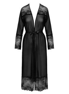 Kimono Lungo Con Pizzo