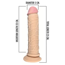 Dildo Realistico Tpe 25cm 2