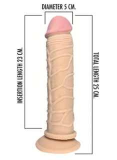 Dildo Realistico Tpe 25cm 2