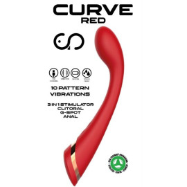 Curve Red Vibratore Punto G 0