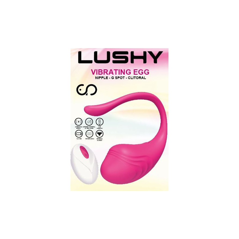 Lushy Ovetto Telecomandato Ricaricabile 0
