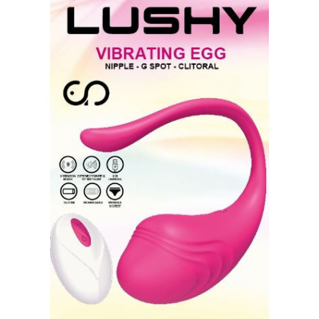 Lushy Ovetto Telecomandato Ricaricabile 0