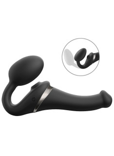Multi Orgasm Bendable Strap-on S Black