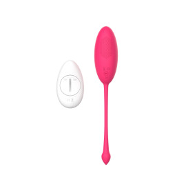 Ovetto Vibrante Con Telecomando Rosa 2