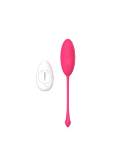 Ovetto Vibrante Con Telecomando Rosa 2