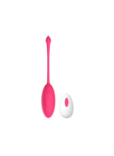 Ovetto Vibrante Con Telecomando Rosa