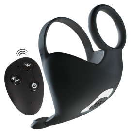 Cock ring with RC ball massager