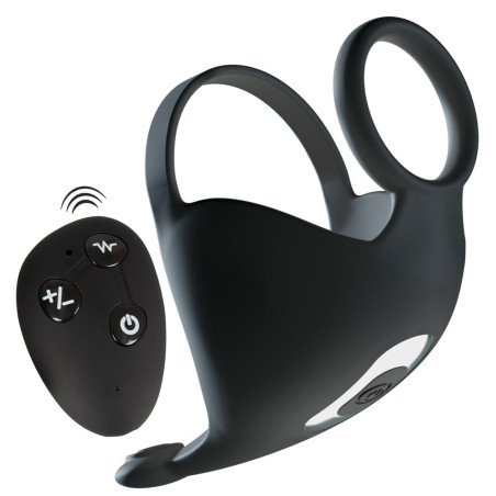 Cock ring with RC ball massager