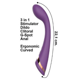 Curve Purple Vibratore Punto G 2