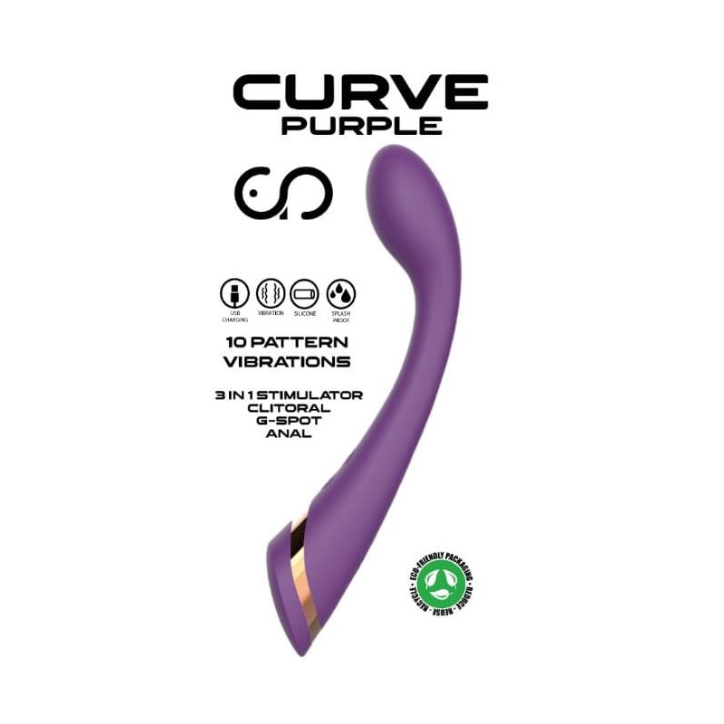 Curve Purple Vibratore Punto G