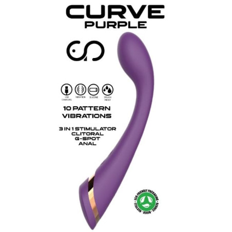 Curve Purple Vibratore Punto G