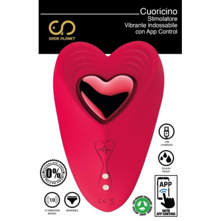 Cuoricino Mutandina Vibrante Con App