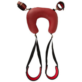 Neck Cushion Thigh Restraint Set - Kit Costrittivo Bondage Collo, Polsi e Gambe 2
