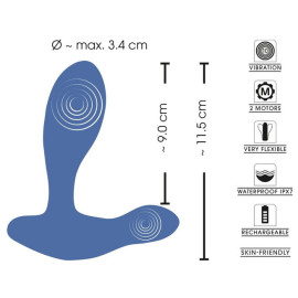 Stimolatore Prostatico Flessibile Blue 4